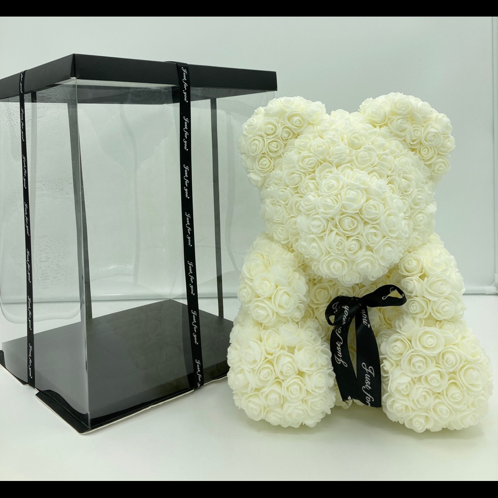 Rose Bear Hand Made Teddy Bear Rose Bear